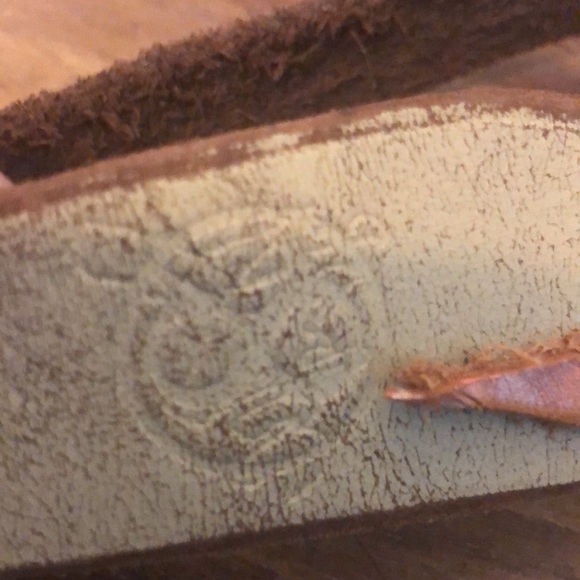 Designer handmade one of kind leather belt - Picture 4 of 11